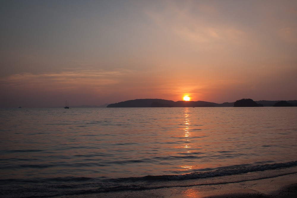 Atardecer en Ao Nang