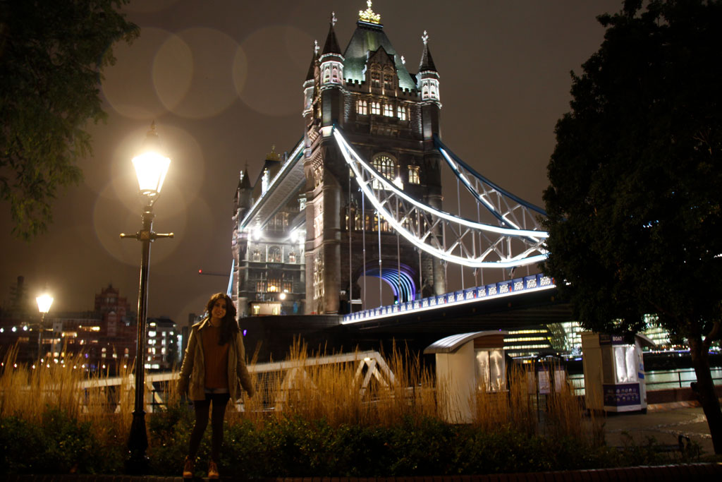 Tower Bridge noche Teresa