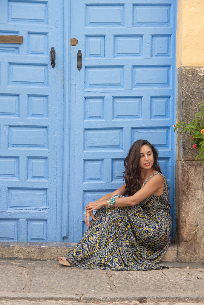 Teresa puerta azul Andalucia