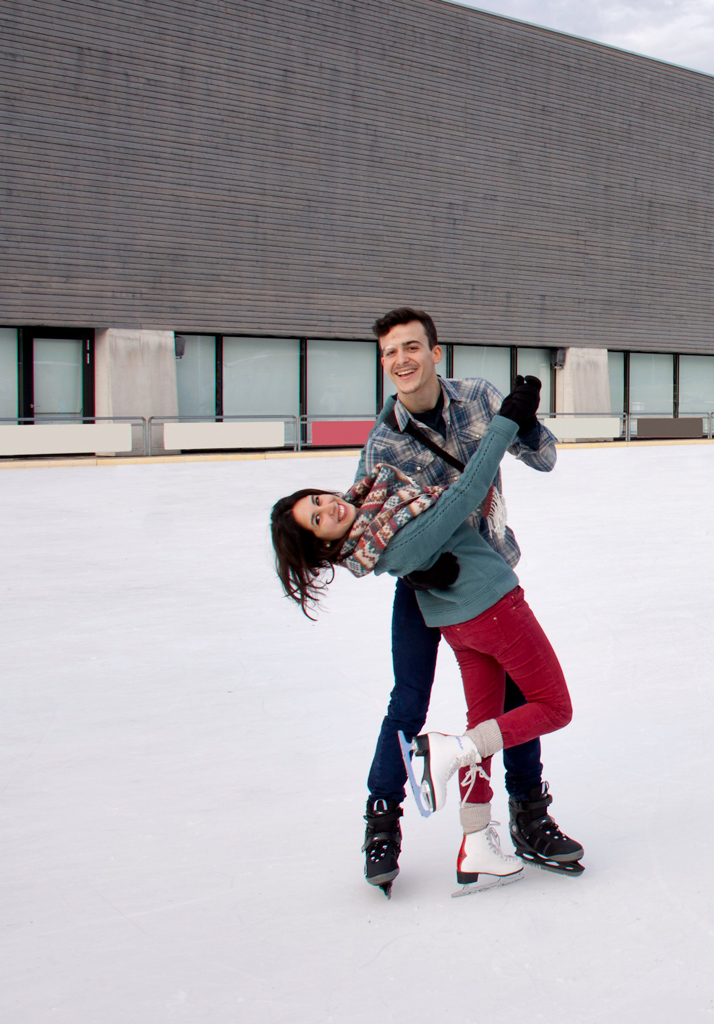 Patinaje sobre hielo en Suiza